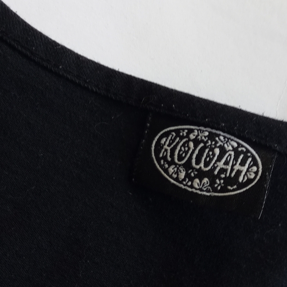 Vintage  Women’s Abstract Fossil Fish Shirt - Picture 5 of 6